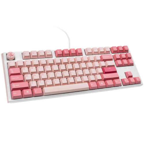 Ducky One 3 Gossamer TKL Pink Gaming Keyboard - MX-Brown (US)