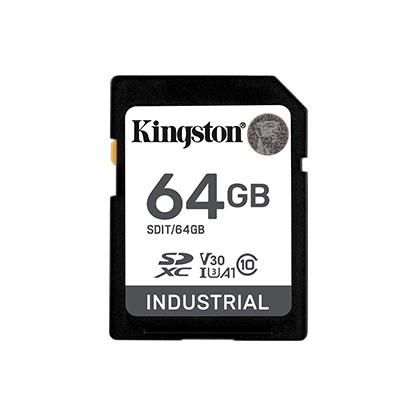 Karta pamięci SD 64GB Industrial C10 UHS-I U3 V30 A1 pSLC -3622686