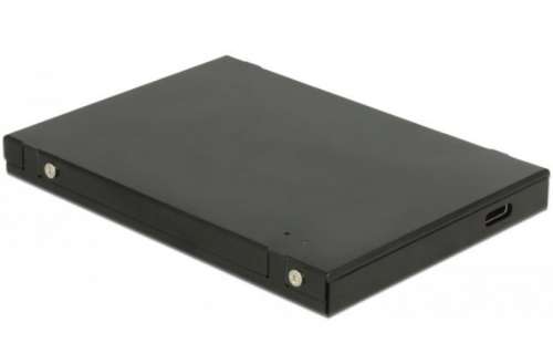 Obudowa SSD zewnętrzna mSATA + M.2 2.5  USB-C 3.1 czarna -422729