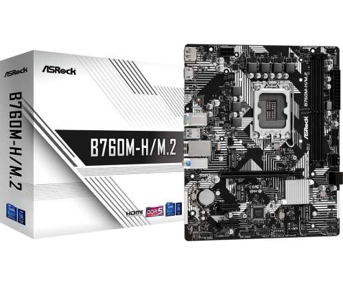 Płyta główna B760M-H/M.2 s1700 2DDR5 DP/HDMI mATX-3640058