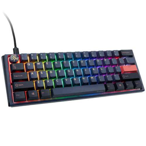 Ducky One 3 Cosmic Blue Mini Klawiatura Gamingowa RGB LED - MX-Blue (US)