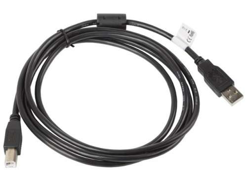 Lanberg Kabel USB 2.0 AM-BM 1.8M Ferryt czarny-1995617