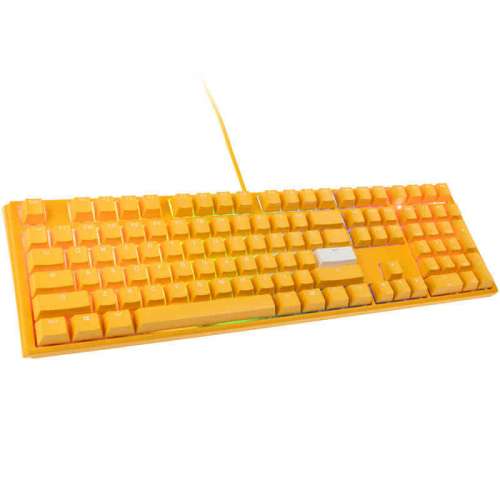 Ducky One 3 Yellow Klawiatura Gamingowa RGB LED - MX-Black (US)