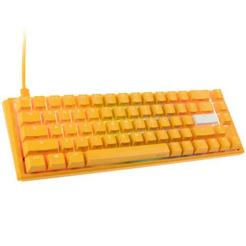 Ducky One 3 Yellow SF Klawiatura Gamingowa RGB LED - MX-Blue (US)