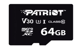 Patriot Karta MicroSDHC 64GB VX V30 C10 UHS-I U3-3778046