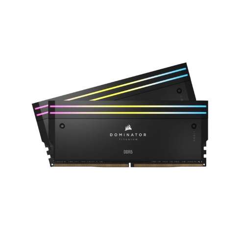Pamięć DDR5 Dominator Titanium RGB 64GB/6600(2*32GB) CL32 Intel XMP-3791203