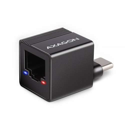 AXAGON Karta sieciowa ADE-MINIC  Gigabit Ethernet adapter, USB-A 3.2 Gen 1, instalacja automatyczna MINI-3798764