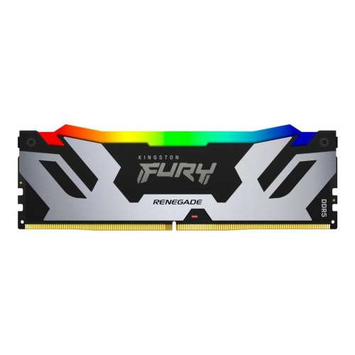 Kingston Pamięć DDR5 Fury Renegade RGB 24GB(1*24GB)/6400 CL32 czarno-srebrna-3798797