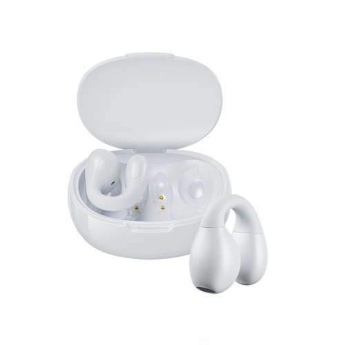 Słuchawki bezprzewodowe VA12 Clip-On - Bluetooth V5.2 TWS z etui ładującym Białe-3805527
