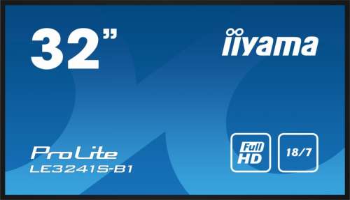 IIYAMA Monitor wielkoformatowy 31.5 cala LE3241S-B1 IPS/FHD/HDMI/18.7/RJ45/2x10W-3808033