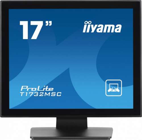 IIYAMA Monitor 17 cali T1732MSC-B1S POJ.10PKT.IP54,HDMI,DP,VGA,2x1W,5:4-3814948