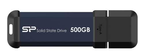 Silicon Power Dysk zewnętrzny SSD MS60 500GB USB 3.2 600/500MB/s-4221679