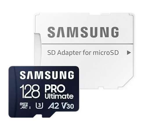 Samsung Karta pamięci microSD MB-MY128SA/WW Pro Ultimate 128GB + Adapter-4214932