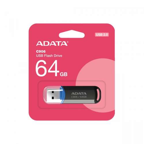 Adata Pendrive C906 64GB USB2.0 czarny-4182149