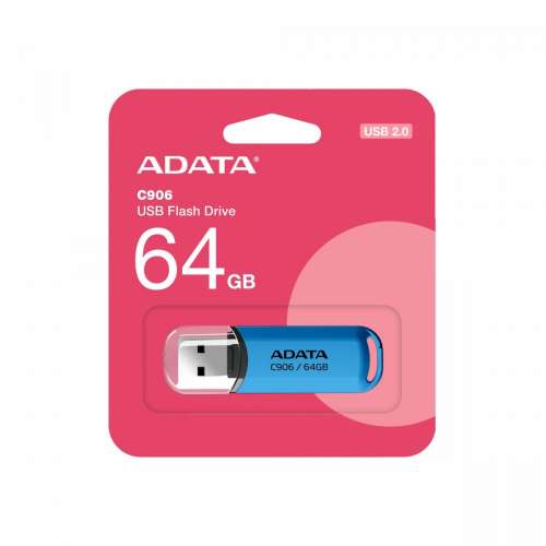 Adata Pendrive C906 64GB USB2.0 niebieski-4182152