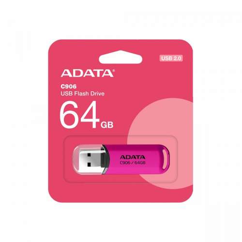 Adata Pendrive C906 64GB USB2.0 różowy-4182155
