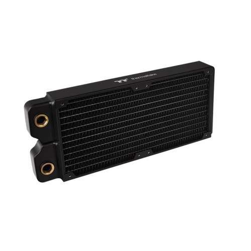 Chłodzenie wodne Pacific CLM240 slim radiator (240mm, 5x G 1/4 miedź) czarne-4372923