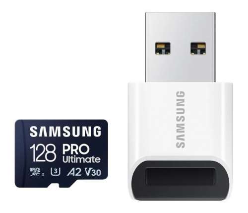 Samsung Karta pamięci microSD MB-MY128SB/WW Pro Ultimate 128GB + czytnik-4375119