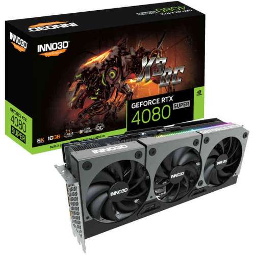 INNO3D GeForce RTX 4080 Super X3 OC, 16384 MB GDDR6X