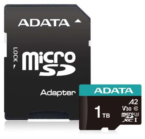 Adata Micro SD PremierPro 1TB UHS1 U3 V30 100/85 MB/s + adapter-4409717