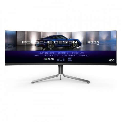 Monitor PD49 49 cali Curved OLED 240Hz HDMIx2 DP HAS -4436481