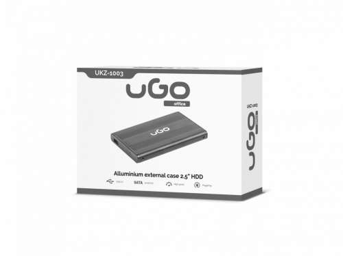 Kieszeń zewnętrzna SATA 2,5'' USB 2.0 Aluminium -262928