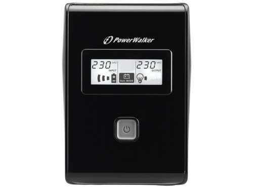 UPS POWER WALKER LINE-INTERACTIVE 850VA 2X 230V PL OUT, RJ11     IN/OUT, USB, LCD -188688