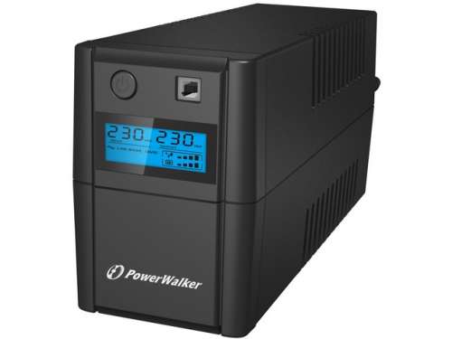 UPS LINE-INTERACTIVE 650VA 2X 230V PL OUT, RJ11     IN/OUT, USB, LCD -195250