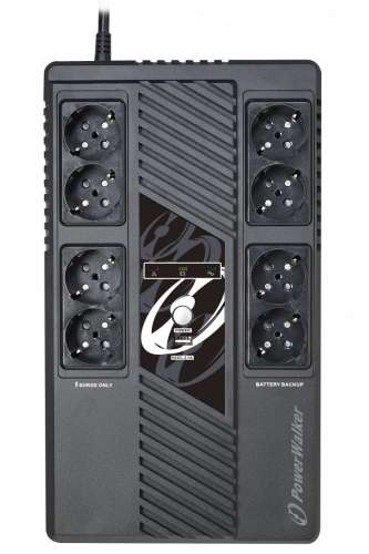 PowerWalker UPS Line-In 1000VA 8x FR VI 1000 MS FR-408026