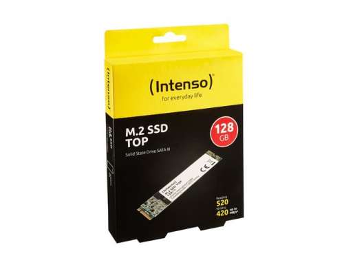 Intenso Dysk SSD wewnętrzny 128GB M.2 2280 Sata III Top-339532