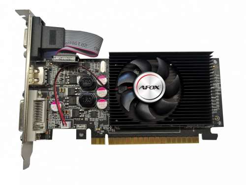 AFOX Karta graficzna - Geforce GT610 1GB DDR3 64Bit DVI HDMI VGA LP Fan L5-1022476