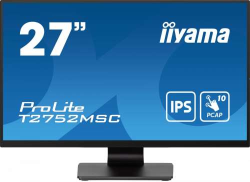 IIYAMA Monitor 27 cali T2752MSC-B1 10 PKT. POJ,IPS,HDMI,DP,2x2USB(3.2),2x1W400cd/m2,7H,-4462775