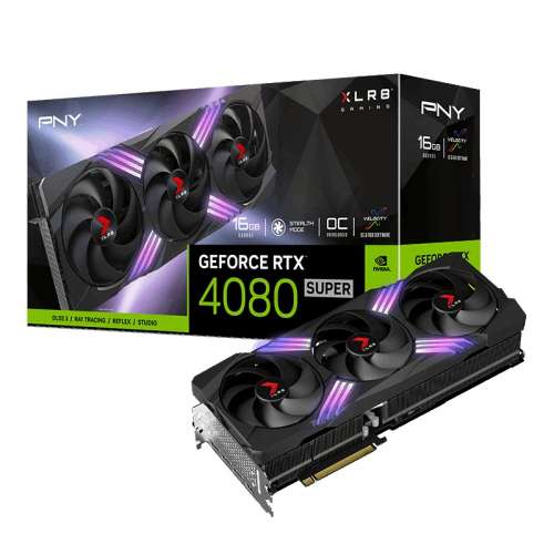 PNY Karta graficzna GeForce RTX 4080 SUPER 16GB XLR8 EPIC-X RGB-4452716