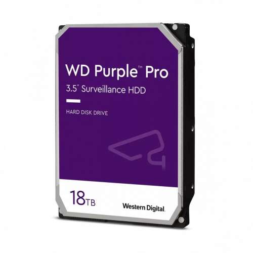 Western Digital Dysk wewnętrzny WD Purple Pro 18TB 3,5 512MB SATAIII/7200rpm-3274622