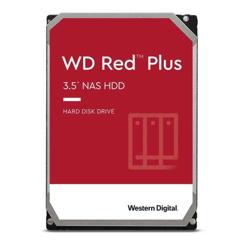 Western Digital Dysk WD Red Plus 14TB 3,5 cala CMR 512MB/7200RPM Class-3065508