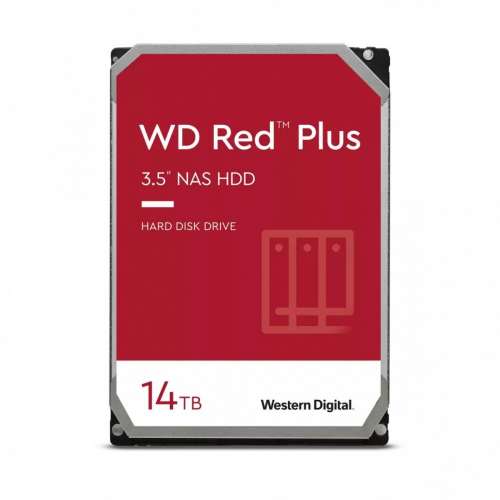 Dysk WD Red Plus 14TB 3,5 cala CMR 512MB/7200RPM Class -4155114