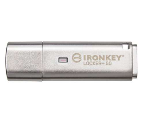 Kingston Pendrive 64GB IronKey Locker+ 50 AES Encrypted USB to Cloud-2967094
