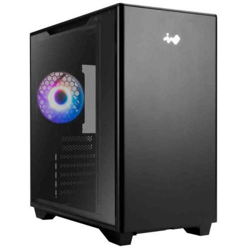 InWin A5 Midi-Tower Tempered Glass - czarna