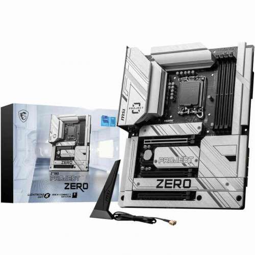 MSI MPG Z790 Project Zero - Intel Z790 Mainboard - Socket 1700, DDR5, Back-Connect-Design