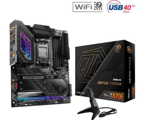 ASRock X870E TAICHI Płyta Główna AM5 4DDR5 M.2 EATX
