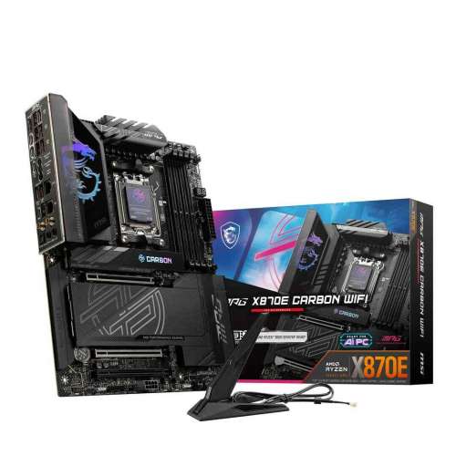 MSI MPG X870E CARBON WIFI – Płyta główna AM5, DDR5, PCIe 5.0, Wi-Fi 7