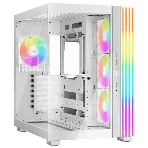 be quiet! Light Base 600 LX White ATX Midi ARGB z oknem