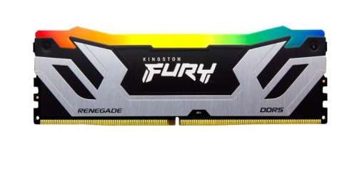 Kingston Fury Renegade Silver RGB Pamięć DDR5 24GB(1*24GB)/8400 CL40