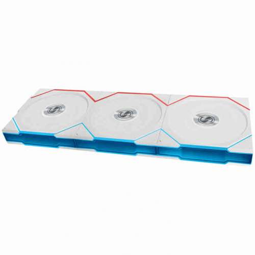 Lian Li UNI FAN TL Wireless ARGB PWM Zestaw 3 Wentylatorów - Białe, 120 mm, Bezprzewodowe
