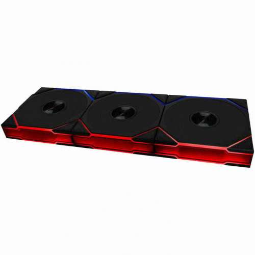 Lian Li UNI FAN TL Wireless 3-pack czarne - Wentylatory ARGB PWM 120 mm z kontrolerem