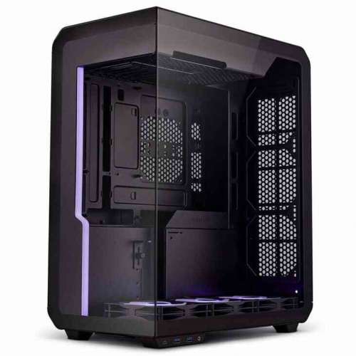 Ssupd Xhuttle Midi-Tower Obudowa PC-ATX RGB, Tempered Glass - Czarny