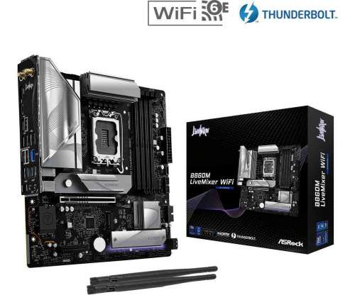 ASRock B860M LIVEMIXER WIFI s1 851 4DDR5 mATX