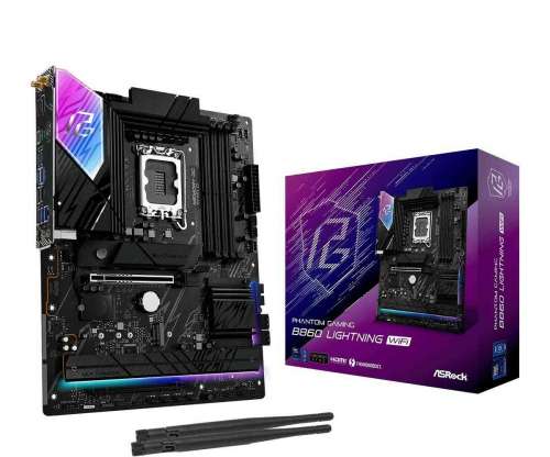 ASRock B860 LIGHTNING WIFI | Płyta główna ATX, DDR5, WiFi 6E, Thunderbolt