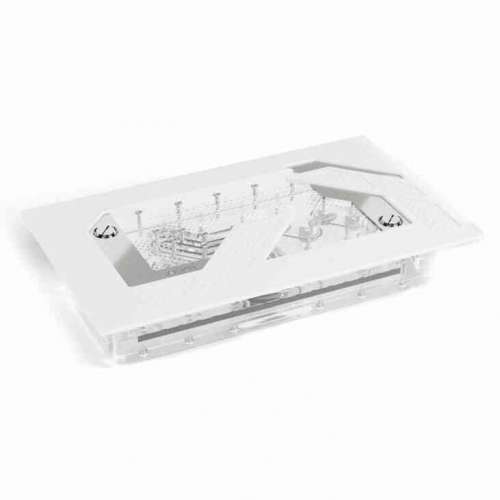 Alphacool Apex Distroplate – Eleganckie Białe Chłodzenie Dla Dark Base Pro 901