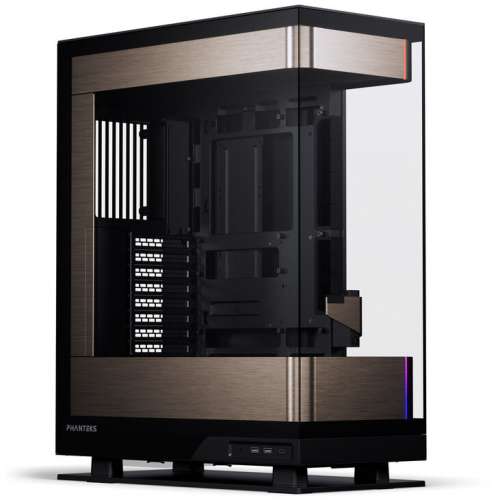 PHANTEKS Evolv X2 | Midi-Tower, E-ATX, Tempered Glass, DRGB, Czarny/Złoty